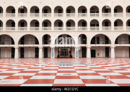 USA, South Carolina, Charleston, die Zitadelle, Militärschule, Wohnheim Stockfoto