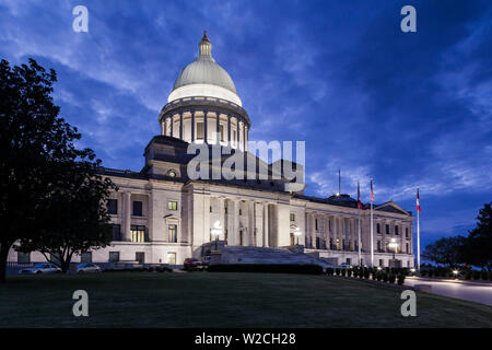 USA, Arkansas, Little Rock, Arkansas State Capitol Stockfoto