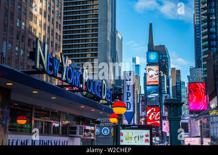Times Square in Manhattan, New York City, New York, USA Stockfoto
