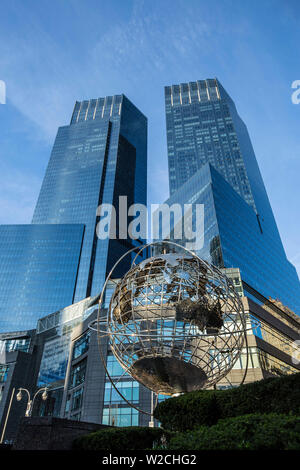 Time Warner Building, Colombus Kreis, Manhattan, New York City, New York, USA Stockfoto