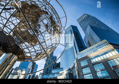 Time Warner Building, Colombus Kreis, Manhattan, New York City, New York, USA Stockfoto