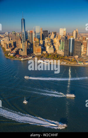 Das One World Trade Center, Lower Manhattan, New York City, New York, USA Stockfoto