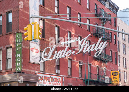 Little Italy, Manhattan, New York City, New York, USA Stockfoto