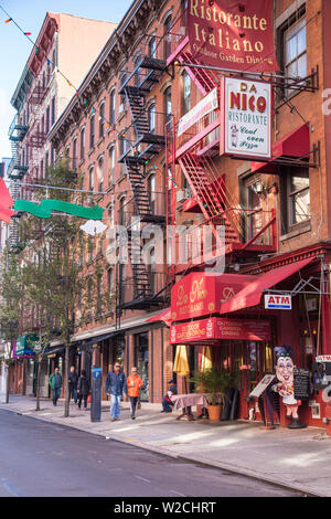 Little Italy, Manhattan, New York City, New York, USA Stockfoto