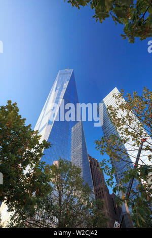 USA, New York, New York City, Manhattan, nationale Semptember 11 Memorial Stockfoto