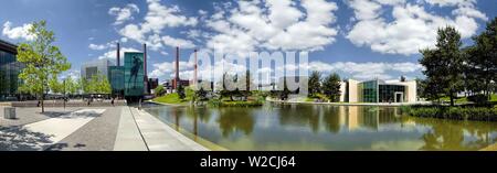 Autostadt Autostadt Wolfsburg, Wolfsburg, Niedersachsen, Deutschland Stockfoto