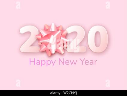 2019 Frohes Neues Jahr Hintergrund. Vector Illustration Stock Vektor