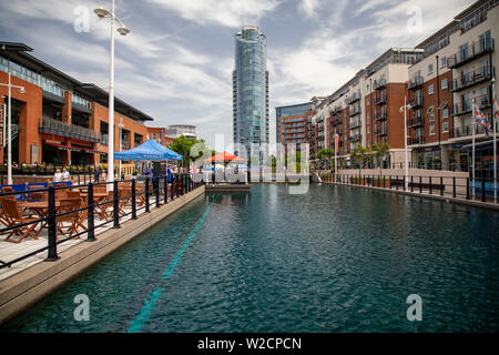 Gunwharf Quays Stockfoto