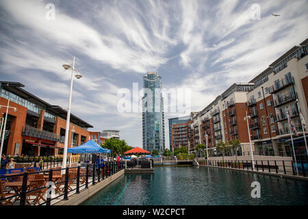 Gunwharf Quays Stockfoto