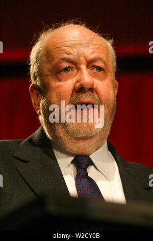 André ROSSINOT, Bürgermeister von Nancy, Gespräche in Grenoble, Isère, Frankreich Stockfoto