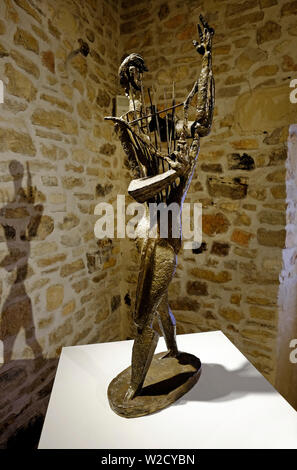 Skulptur von Ossip Zadkine, Les Arques, Lot, Frankreich Stockfoto