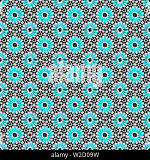 Die "Azulejos" sind die typischen Verzierungen der Portugiesische und Spanische Architektur und bestehen aus einem reich verzierten Keramik Stockfoto