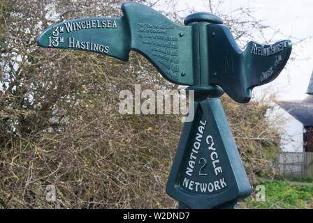 Rye, East Sussex, England, 14/3/10. Schöpfer: Ethel Davies; Davies, Ethel. Stockfoto