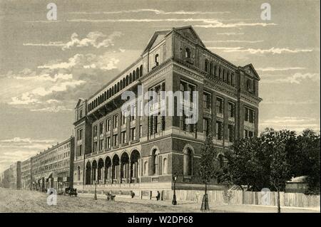 'Royal School of Mines, South Kensington', c 1876. Schöpfer: Unbekannt. Stockfoto