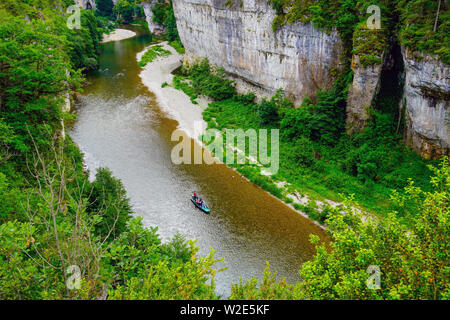 Saint-Geotrges-de-Levejac, Gemeinde Gorges du Tarn, Departement Lozère, Royal, Frankreich. Stockfoto