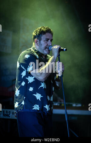 Die Specials am2019 Cornbury Festival, tolle Tew, Oxfordshire live Stockfoto