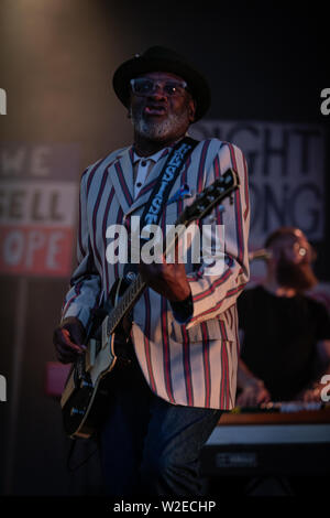 Die Specials am2019 Cornbury Festival, tolle Tew, Oxfordshire live Stockfoto