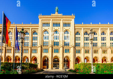 Gebäude der Regierung von Oberbayern, München Stockfoto