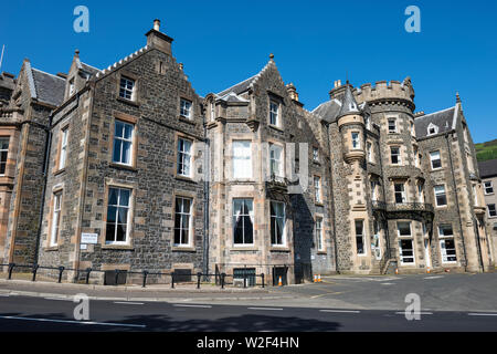 Bay Tarbet Hotel am Loch Lomond in Tarbet, Schottland, Großbritannien Stockfoto