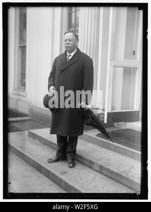 CHAMBERLAIN, GEORGE EARLE. SENATOR aus Illinois, 1909-1921; Mitglied des US-Versand, 1921-1923. Links, mit Senator Harry Lane Stockfoto
