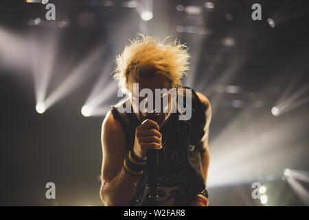 Summe 41 live bei O2 Victoria Warehouse Juni 2019 Stockfoto