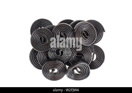 Farbige chewy Lakritz Bonbons. Foto Stockfoto