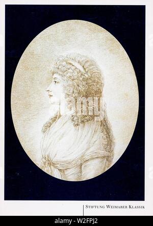 Charlotte von Stein 2. Stockfoto