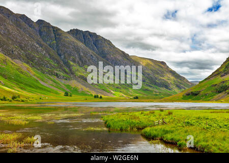 Tal Glen Coe, Schottland Stockfoto