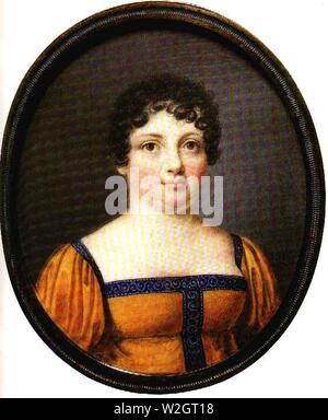 Christiane Vulpius Grafik. Stockfoto