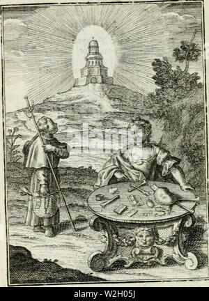 'Martini à S. Brunone Austriaci Viennensis e Scholis Piis Vertumnus vanitatis: in XXIV. metrorum Schemata: poesi Morali, trigesies transformatus' (1725) Stockfoto