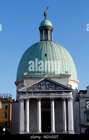 San Simeon Piccolo katholische Kirche. Venedig. Italien. Stockfoto