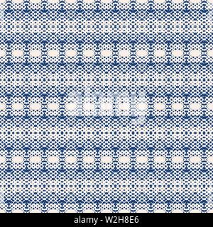 Ethnische Gewebe Vektor. Bohemian Fashion. Endlose Textur. Afrikanische Teppich. Vector Illustration. Artwork. Stock Vektor