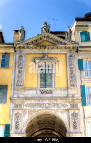 Italien, Lombardei, Varese, Piazza San Vittore, Arco Mera Stockfoto