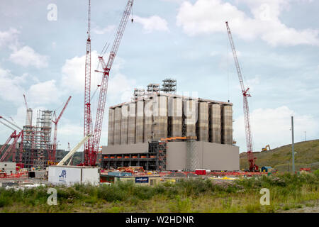 Cracker Anlagen im Bau Stockfoto