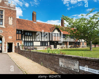 Margaret Orr Armenhäuser errichtet 1926 in Damme Suffolk England Stockfoto