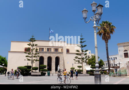 Das Archäologische Museum, Eleftheria Quadrat, Kos Stadt, Insel Kos, Dodekanes, Griechenland. Stockfoto