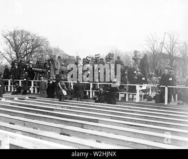 Fotografen bereit zu Film und machen Fotos von Franklin Roosevelt erste Einweihung: 4. März 1933 Stockfoto