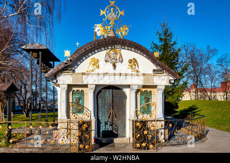 Zehnte Geburt der Heiligen Mutter Gottes Kloster, Kiew, Ukraine Stockfoto