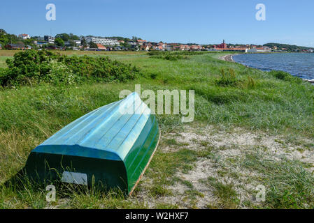 Die Küste von Ebeltoft auf Djursland in Dänemark Stockfoto