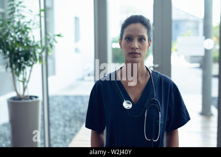 Ärztin im Krankenhaus Stockfoto