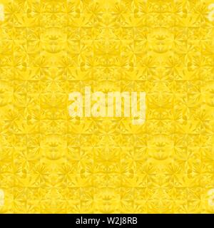 Geometrische nahtlose mit goldenen Mosaiken florale Muster Hintergrund-Gradient abstrakte polygonalen vektor design Stock Vektor