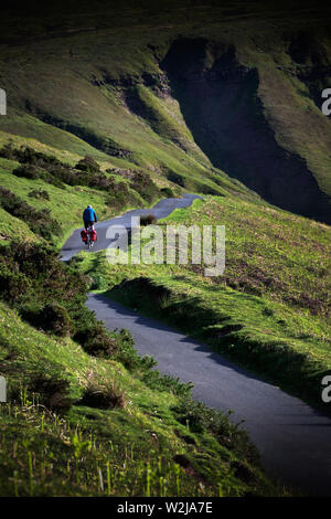 Evangelium Pass, Schwarze Berge, Wales, Großbritannien Stockfoto