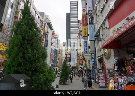 Tokyo Japan Shibuya, Shinjuku, Harajuku Bezirk Stadt Stockfoto