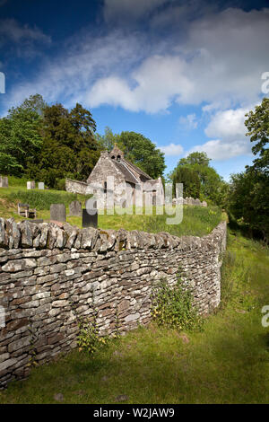 Partrishow Kirche, Wales, Großbritannien Stockfoto