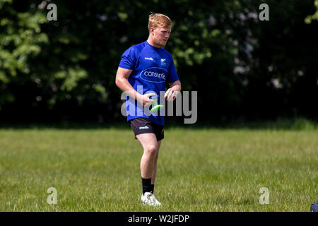 Kreuzfahrten Tiger v Alle Golds in Pontypool United RFC in der RFL südliche Konferenz am 18. Mai 2019. Lewis Mitchell/AGRL Stockfoto