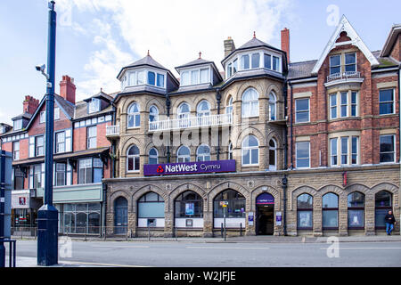 NatWest Bank in Colwyn Bay Conwy in Wales UK Stockfoto