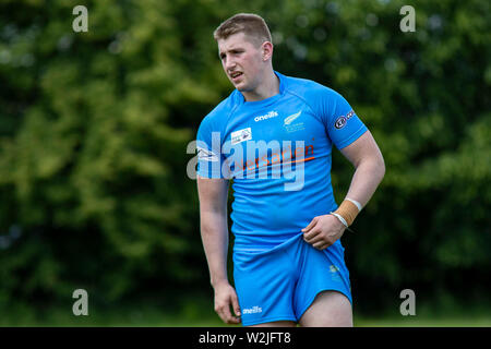 Kreuzfahrten Tiger v Alle Golds in Pontypool United RFC in der RFL südliche Konferenz am 18. Mai 2019. Lewis Mitchell/AGRL Stockfoto