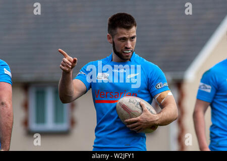 Kreuzfahrten Tiger v Alle Golds in Pontypool United RFC in der RFL südliche Konferenz am 18. Mai 2019. Lewis Mitchell/AGRL Stockfoto