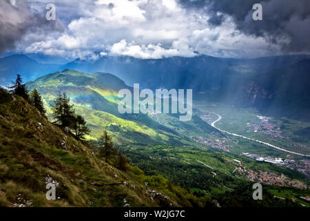 Vallagarina, Trentino, Italien, Europa. Stockfoto