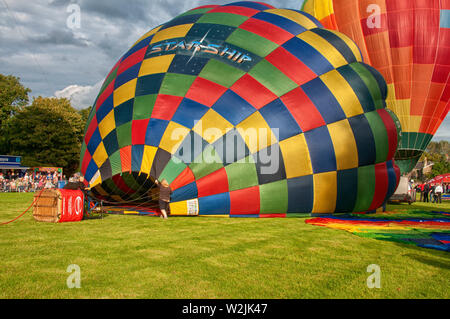 Strathaven Balloon Festival Stockfoto